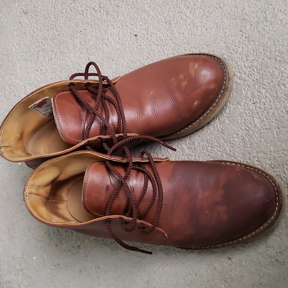 Red wing 595 chukka work boots - Picture 1 of 3